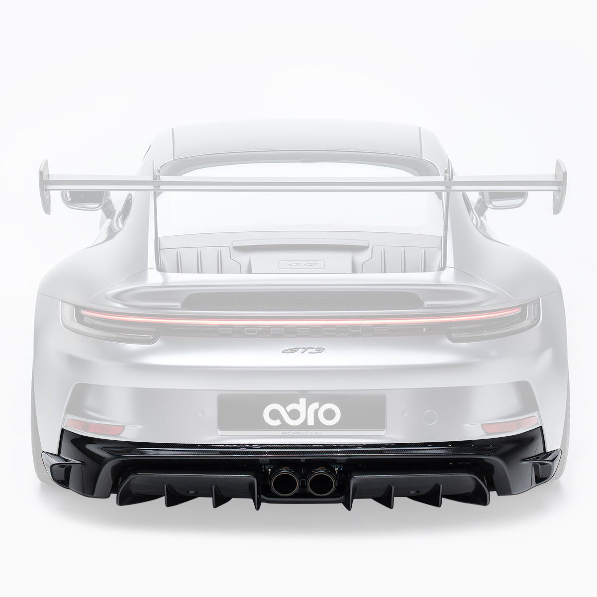 Faldon trasero ADRO para Porsche 992.1 GT3