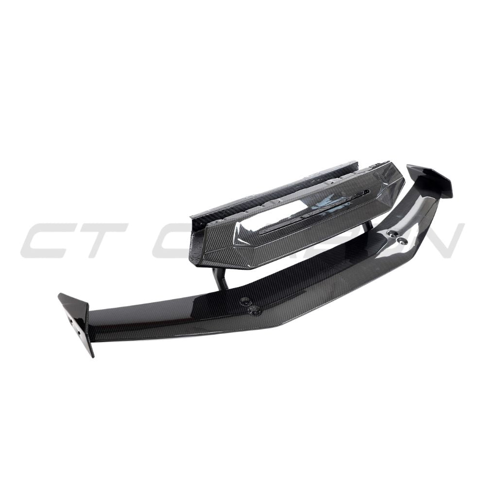 Alerón en fibra de carbono para LAMBORGHINI HURACAN LP-580/LP-610 & EVO - CT DESIGN