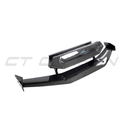 Alerón en fibra de carbono para LAMBORGHINI HURACAN LP-580/LP-610 & EVO - CT DESIGN