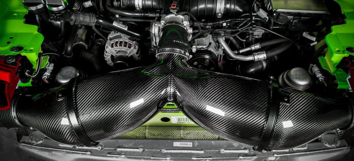 Admisión en carbono Eventuri para Porsche 991 GT3 RS