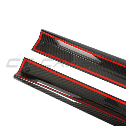 Añadido de taloneras en carbono para BMW G90/G99 M5 2024+ - CT DESIGN