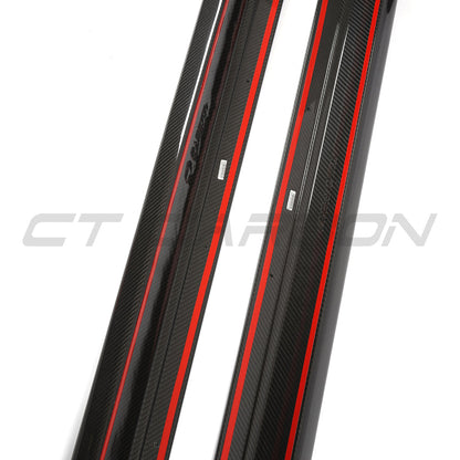 Añadido de taloneras en carbono para BMW G90/G99 M5 2024+ - CT DESIGN