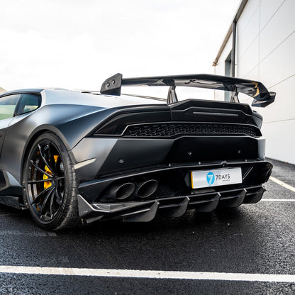 Alerón en fibra de carbono para LAMBORGHINI HURACAN LP-580/LP-610 & EVO - CT DESIGN