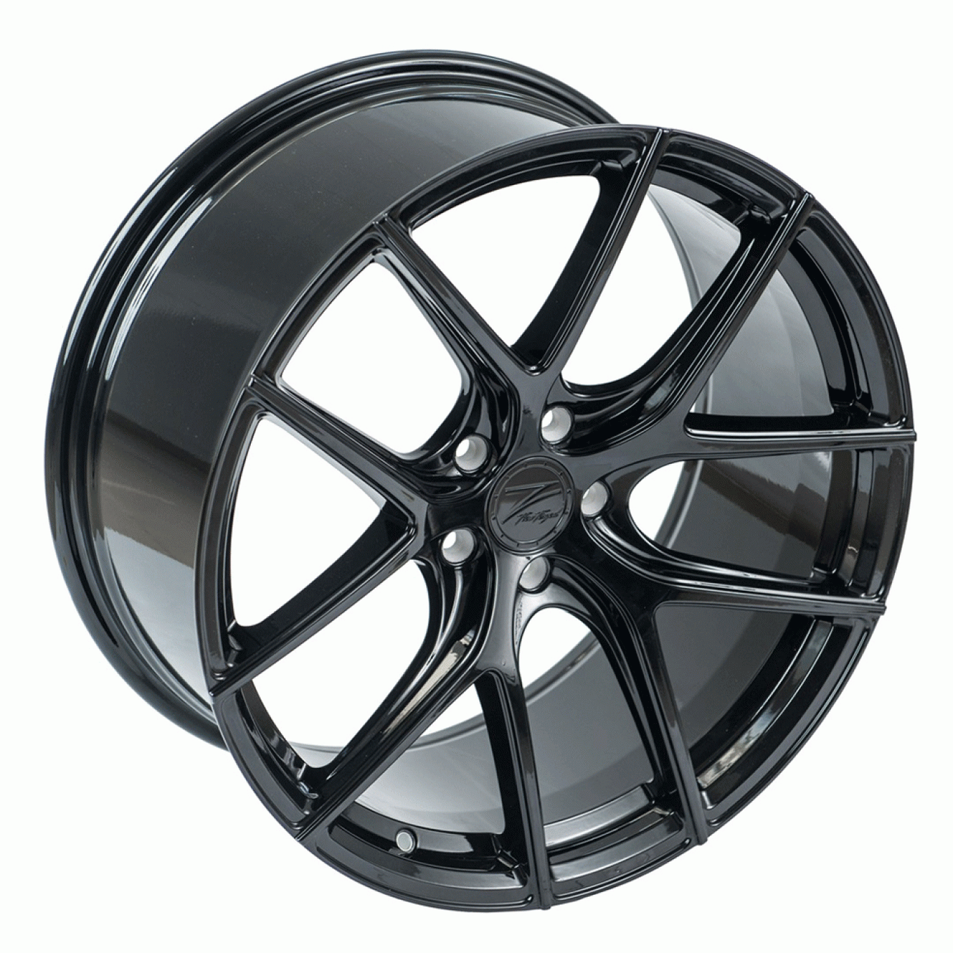 ZP9.1 FlowForged en negro brillante (Custom) - Audi, Mercedes, BMW, Seat, Skoda, Volkswagen.