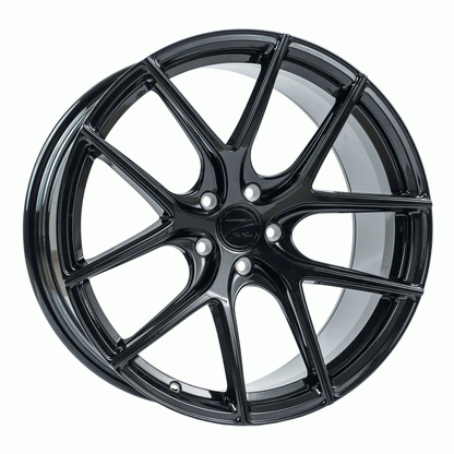 ZP9.1 FlowForged en negro brillante (Custom) - Audi, Mercedes, BMW, Seat, Skoda, Volkswagen.